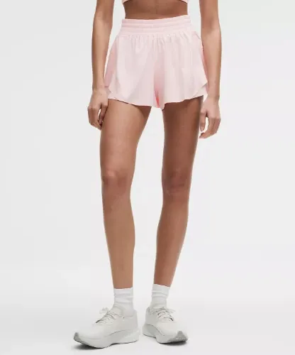 Shake It Out High-Rise Running Short 2.5" - White - XXXS