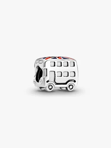 Union Jack London Bus Charm