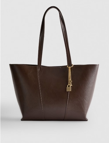 Lock Charm Tote Bag