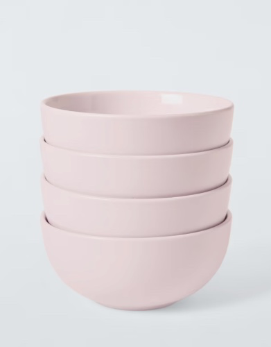 John Lewis Coby Stoneware Cereal Bowl, Set of 4, 15cm