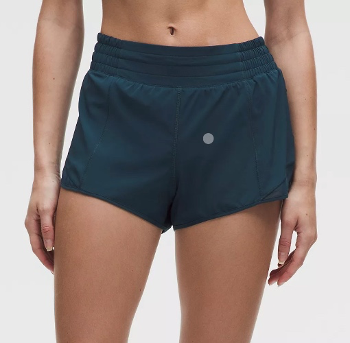 Hotty Hot High-Rise Lined Short 2.5" - Indochine Blue - 10