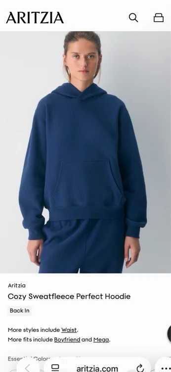 Cozy Sweatfleece Perfect Hoodie
