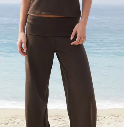 John Galt Brown Priscilla Flare Pants | PacSun