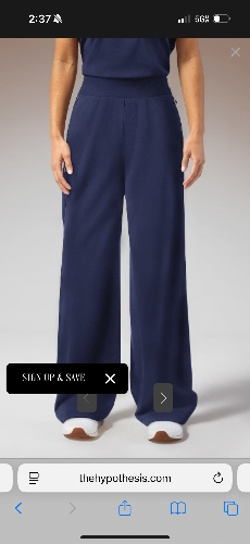 Y-Band Wide Leg Pant - Regular - Regular