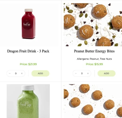 Fed Up Kitchen | Order Now