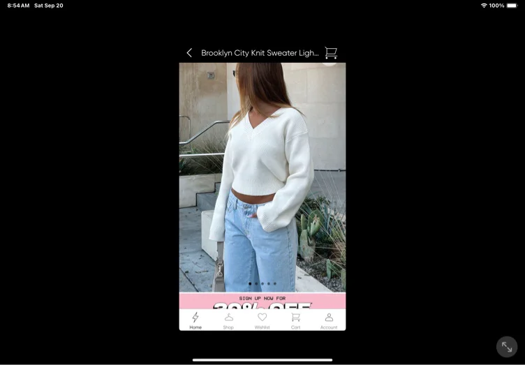 A long sleeve shirt