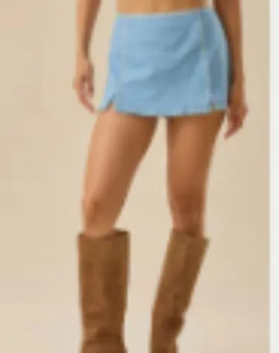 Palmer Denim Mini Skirt