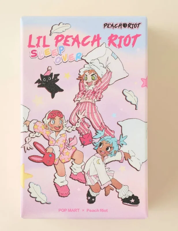 POP MART Lil Peach Riot Sleepover Series Blind Box Figure