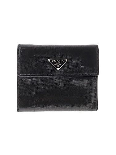 Vintage Black Prade Wallet