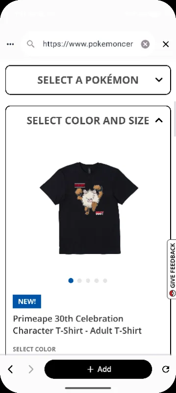 30th Celebration Character T-Shirt