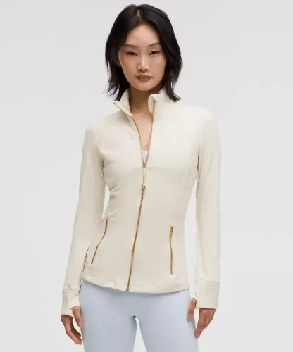 Define Jacket *Nulu - Light Ivory/Gold/Gold- 0