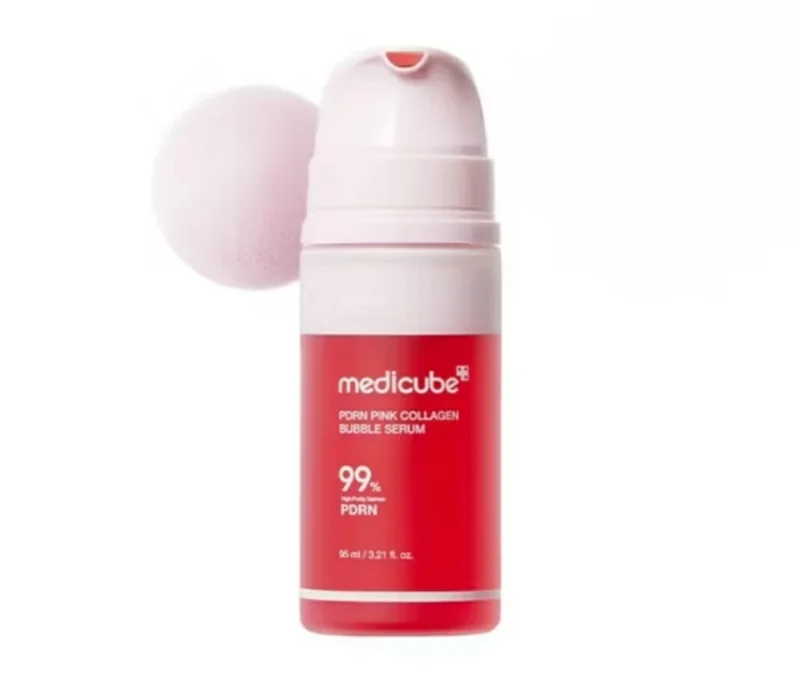 pink collagen bubble serum