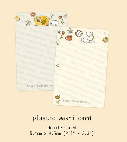 TCMC washi card (any design)
