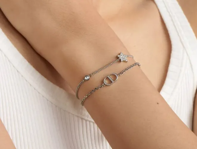 DIOR Petit CD Double Bracelet