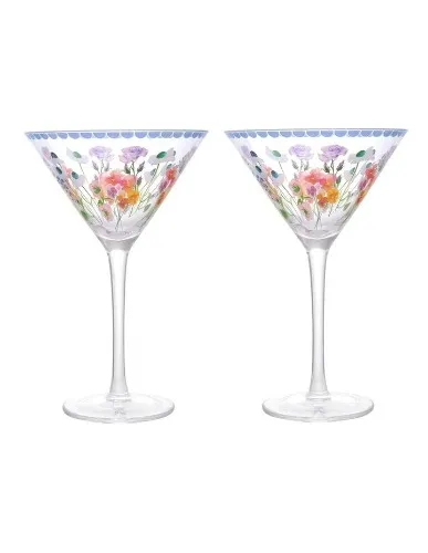 Maxwell & Williams Affection Martini Glass 280Ml Set of 2 Gift Boxed in Multi | MYER