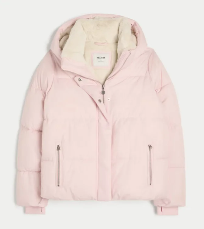 Faux Fur-Lined All-Weather Puffer Jacket