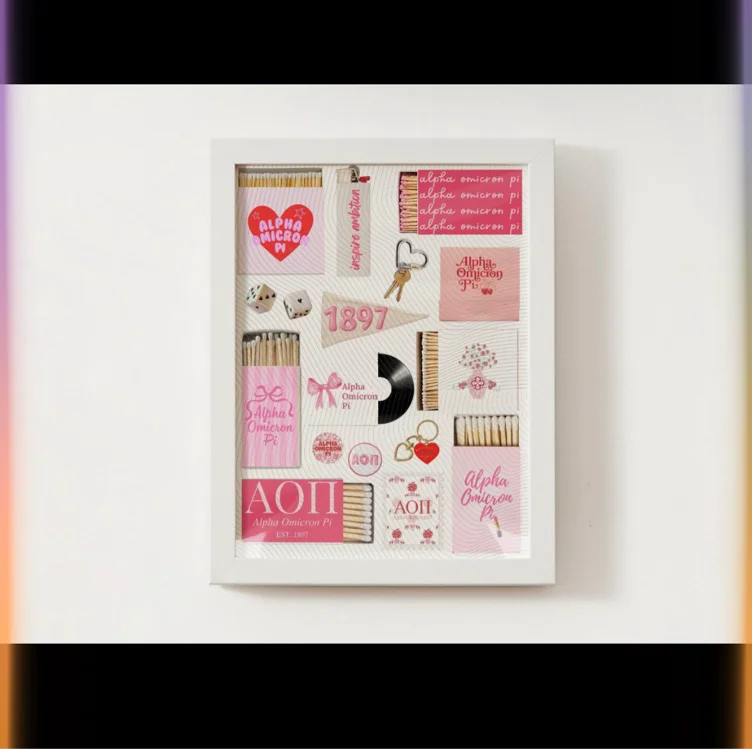 Alpha Omicron Pi Matchbox Poster – Retro Sorority Wall Art, Digital Download, AOII Big Little Gift, Sorority Room Decor, Greek Life Print - Google Search