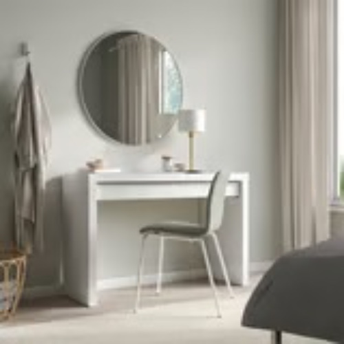 MALM Dressing table - white 47 1/4x16 1/8 "