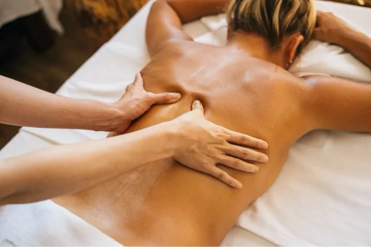 Massage du dos 