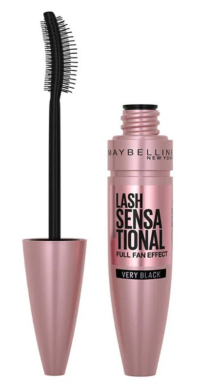 MAYBELLINE NEW YORK, LASH SENSATIONAL BLACK, blakstienų tušas, 9,5 ml 231719 | Drogas LT