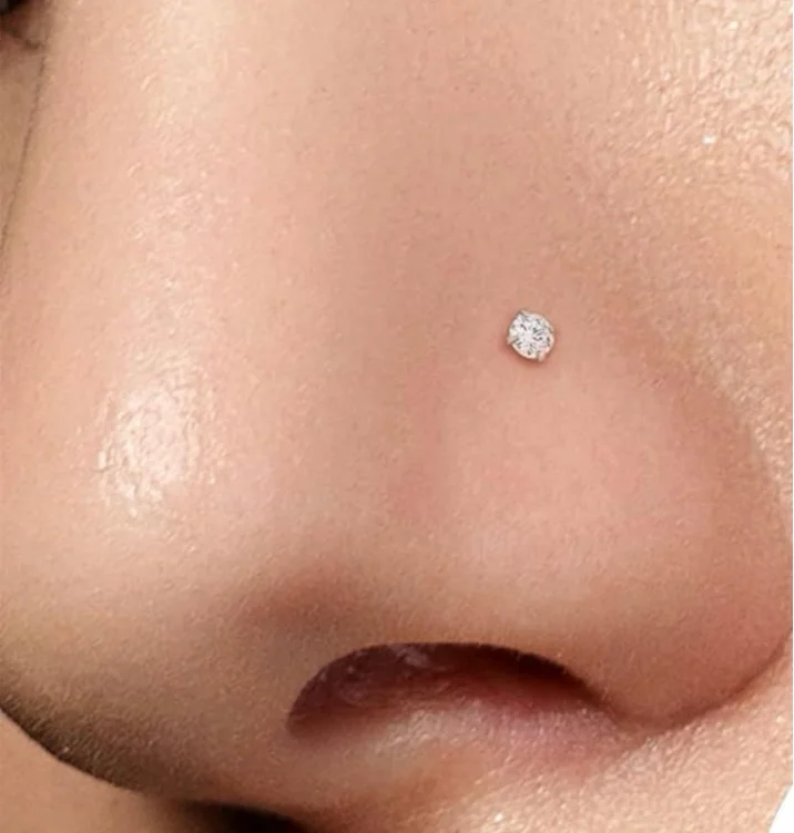 Nose piercing 