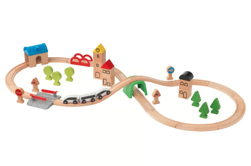 LILLABO 45-piece train set with track