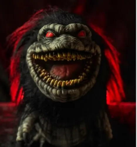 Retro Horror Mag Critter Puppet