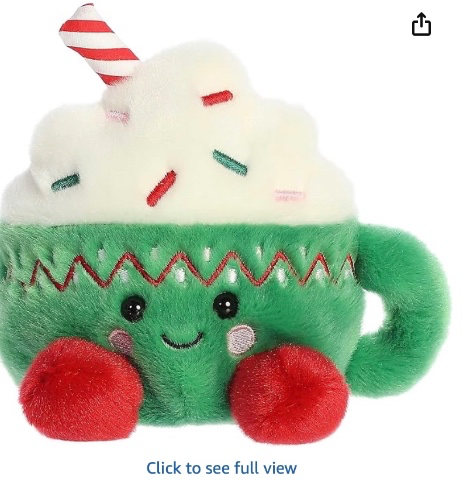 Amazon.com: Aurora® Festive Palm Pals™ Candace Hot Cocoa™ Stuffed Animal - Fun Collectible Plush for Kids and Adult Collectors - Perfect for Decorating Rooms and Birthday Gifts - Green 5.5 Inches : Toys & Games