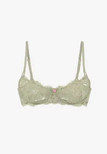 Dream Angels Wicked Unlined Lace Balconette Bra, Blue, 34Ddd - Women's Bras - Victoria's Secret