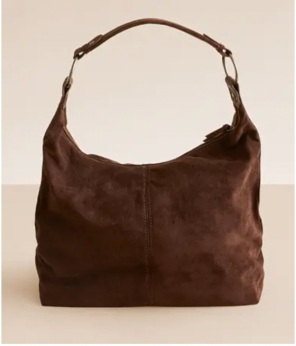 Wrangler Faux Suede Hobo Bag