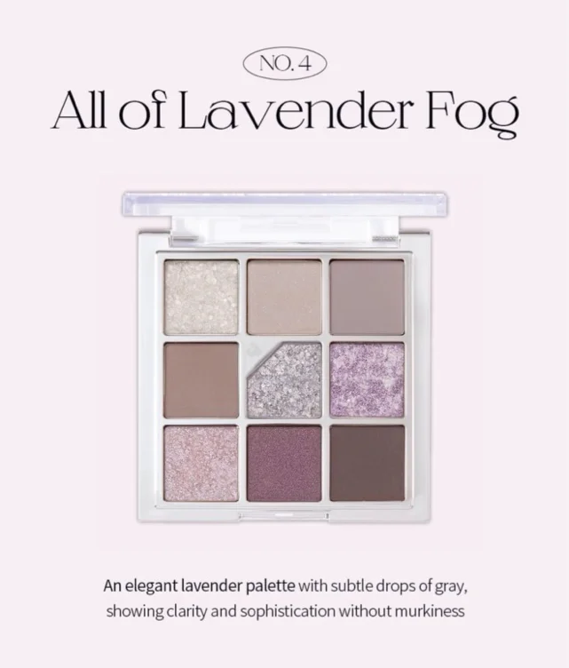 Glitterpedia Eye Palette - All of Lavender Fog