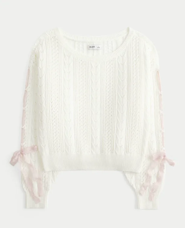 Cable-Knit Sweater
