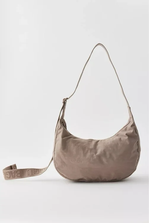 BAGGU Medium Nylon Crescent Bag