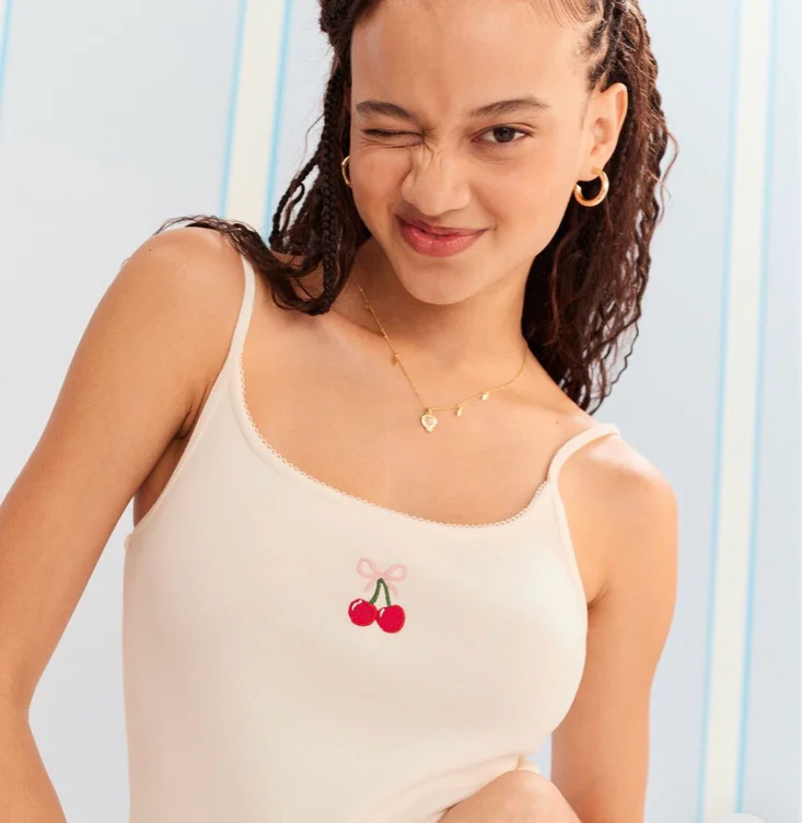 Demetra For Aero Cherries Sleep Tank