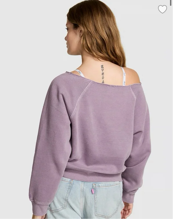 Off The Shoulder Sweatshirt