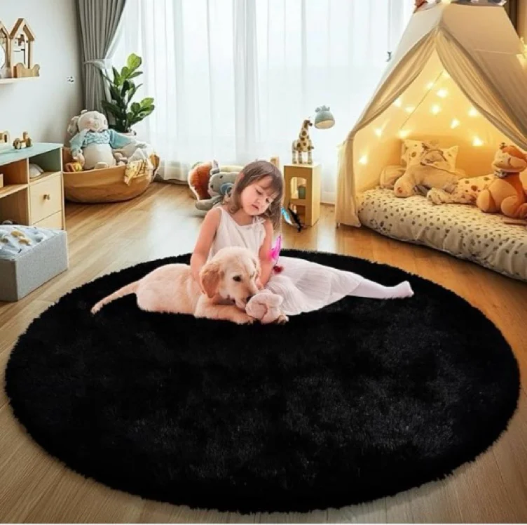 Black rug