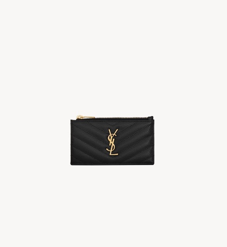 CASSANDRE card case in GRAIN DE POUDRE leather