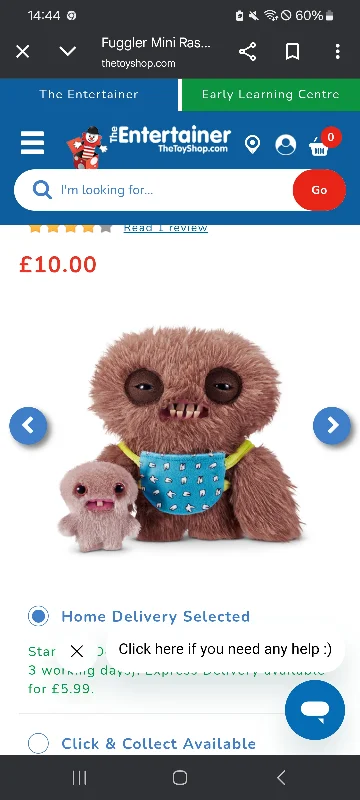 Fuggler 
\t\tFuggler Mini Rascals Squidge Soft Toy by ZURU | The Entertainer