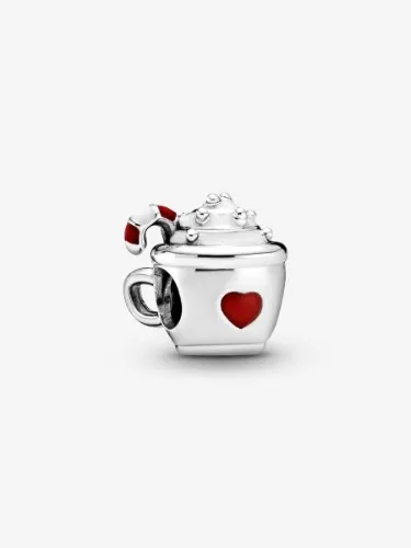 Cocoa & Candy Cane Charm