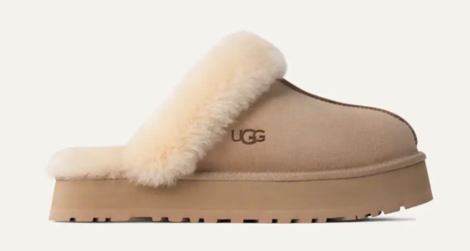 UGG® Women's Disquette Sheepskin Slippers