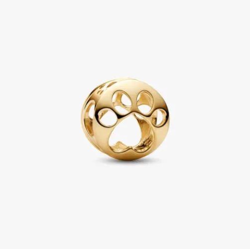 Openwork Paw Charm
