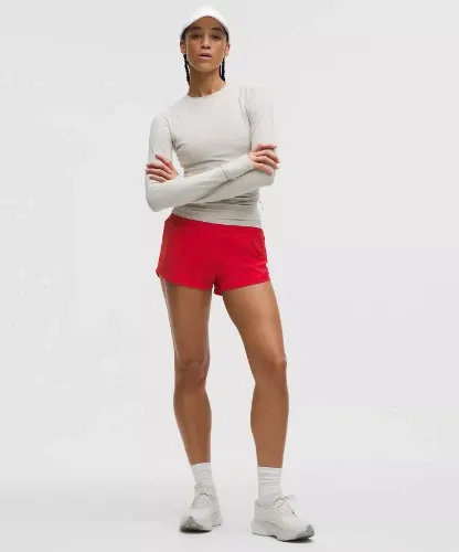 Hotty Hot High-Rise Lined Short 2.5" - White - 12