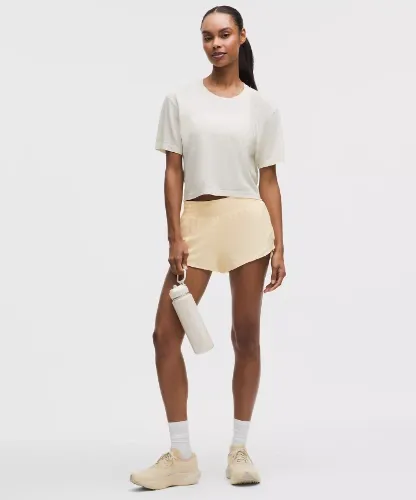 Hotty Hot High-Rise Lined Short 2.5" - White - 12