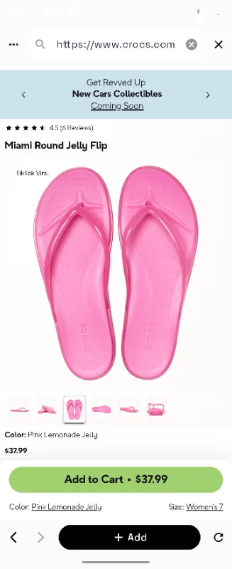 Miami Jelly Round Toe Flip