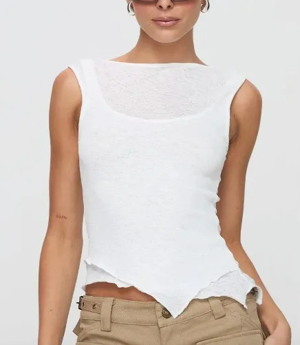 Lefort Tank Top White