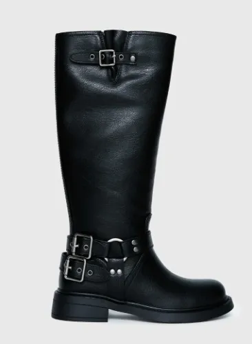 Billini Kaylen Riding Boots Black