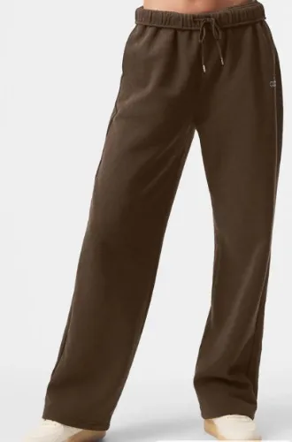 Accolade Straight Leg Sweatpant - Espresso