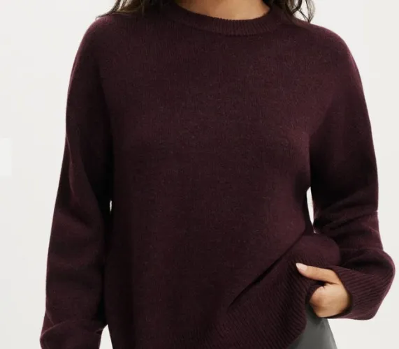 Luxe Crew Neck Sweater