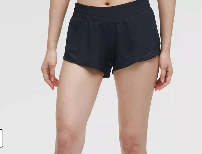 Hotty Hot Low-Rise Lined Short 2.5" - True Navy - 2 