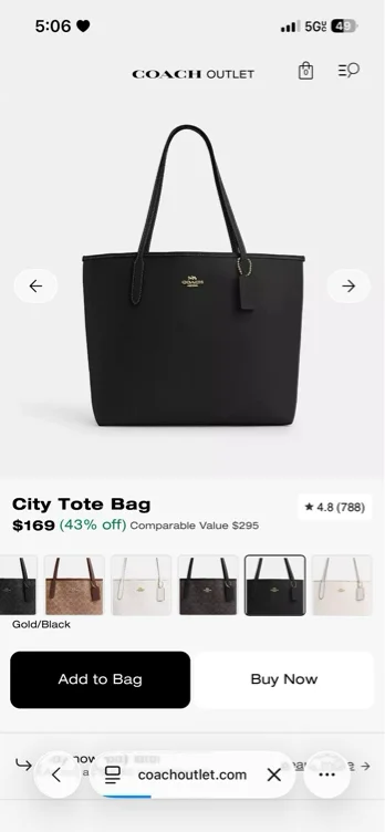 City Tote Bag